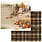 49 AND MARKET 49 AND MARKET SEASON'S BOUNTY AUTUMN 12x12 CARDSTOCK