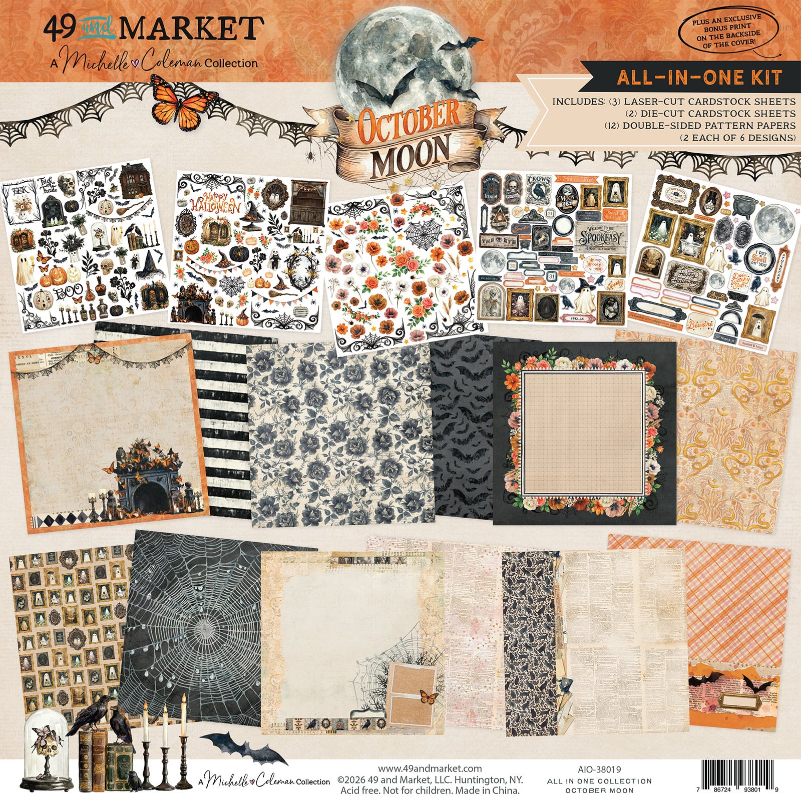49 AND MARKET 49 AND MARKET OCTOBER MOON ALL-IN-ONE KIT