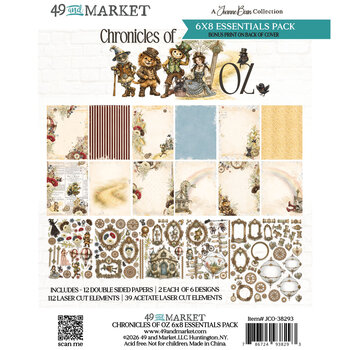 49 AND MARKET 49 AND MARKET CHRONICLES OF OZ 6x8 ESSENTIALS PACK