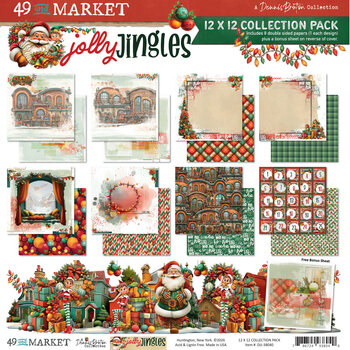 49 AND MARKET 49 AND MARKET JOLLY JINGLES 12x12 COLLECTION PACK