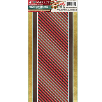 49 AND MARKET 49 AND MARKET JOLLY JINGLES WASHI TAPE STICKERS
