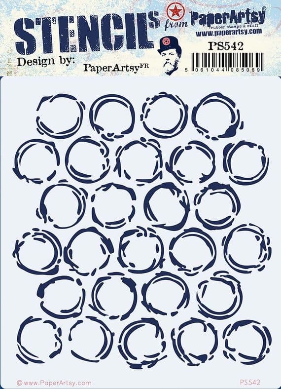 PAPER ARTSY PAPER ARTSY HOT PICKS PS542 STENCIL