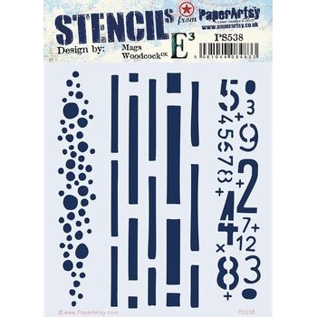 PAPER ARTSY PAPER ARTSY MAGS WOODCOCK PS538 STENCIL