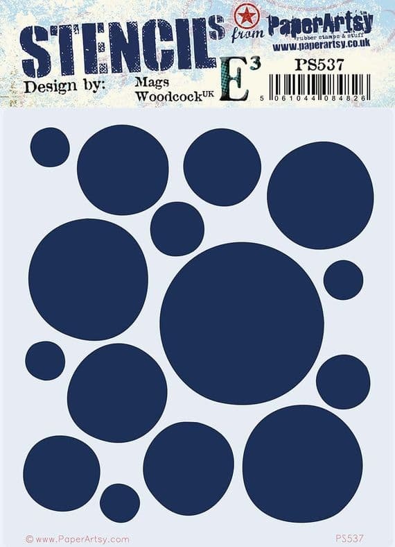 PAPER ARTSY PAPER ARTSY MAGS WOODCOCK PS537 STENCIL