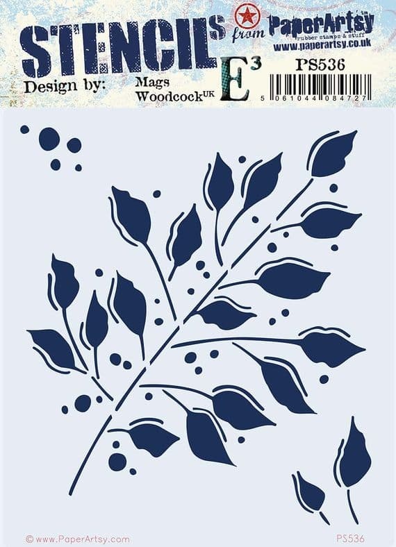 PAPER ARTSY PAPER ARTSY MAGS WOODCOCK PS536 STENCIL