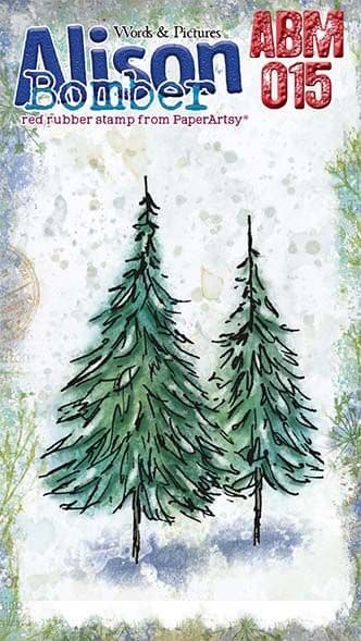 PAPER ARTSY PAPER ARTSY ALISON BOMBER ABM15 MINI CLING STAMP