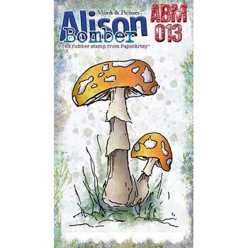 PAPER ARTSY PAPER ARTSY ALISON BOMBER ABM013 MINI CLING STAMP