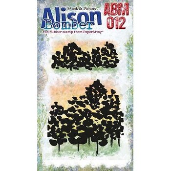 PAPER ARTSY PAPER ARTSY ALISON BOMBER ABM012 MINI CLING STAMP