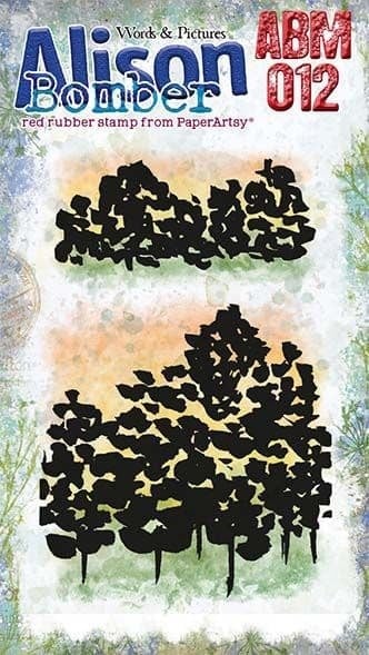 PAPER ARTSY PAPER ARTSY ALISON BOMBER ABM12 MINI CLING STAMP