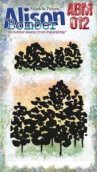 PAPER ARTSY PAPER ARTSY ALISON BOMBER ABM12 MINI CLING STAMP