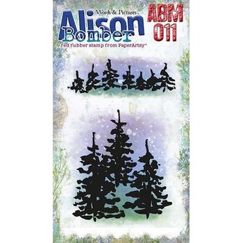PAPER ARTSY PAPER ARTSY ALISON BOMBER ABM011 MINI CLING STAMP