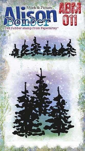 PAPER ARTSY PAPER ARTSY ALISON BOMBER ABM11 MINI CLING STAMP