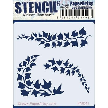 PAPER ARTSY PAPER ARTSY ALISON BOMBER PM041 MINI STENCIL