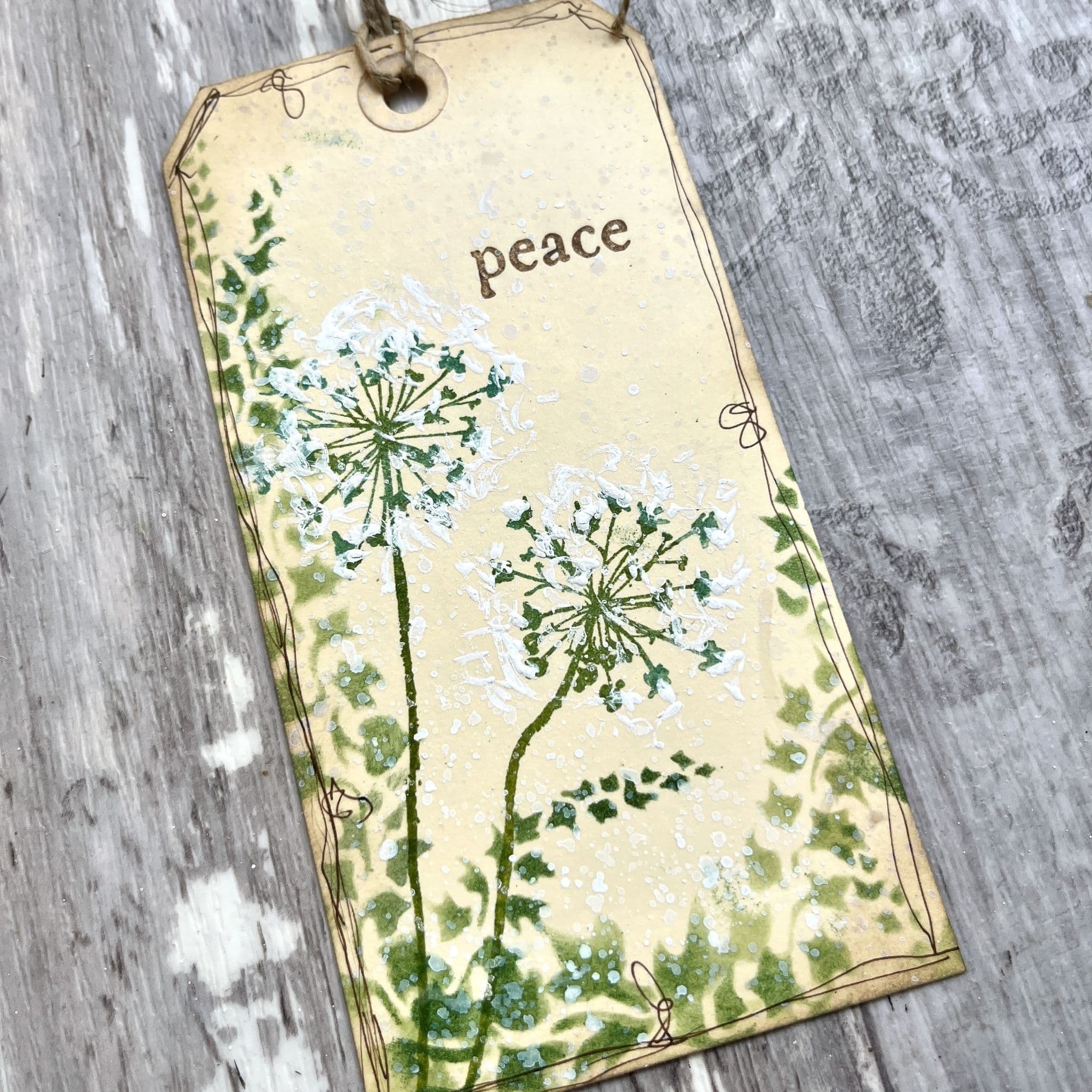 PAPER ARTSY PAPER ARTSY ALISON BOMBER PM041 MINI STENCIL