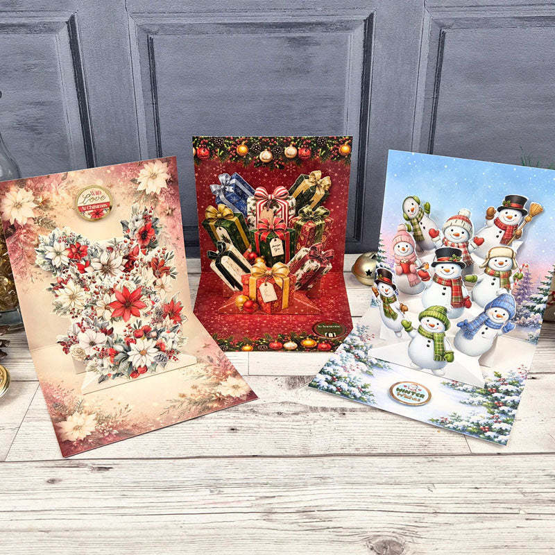 HUNKYDORY CRAFTS LTD. HUNKYDORY POP-UP DISPLAYS CHRISTMAS