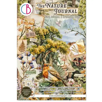 CIAO BELLA CIAO BELLA THE NATURE JOURNAL JUNK JOURNAL & EPHEMERA 32/PK