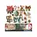 CIAO BELLA CIAO BELLA MERRY & BRIGHT 6x6 FUSSY CUT PAPER PAD 24 SHEETS