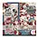 CIAO BELLA CIAO BELLA BOHEMIAN BURGUNDY 8x8 PAPER PAD 12 SHEETS