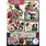 CIAO BELLA CIAO BELLA BOHEMIAN BURGUNDY A4 CREATIVE PAD 9 SHEETS