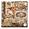 CIAO BELLA CIAO BELLA CHOCOLATE WANDERLUST 8x8 PAPER PAD 12 SHEETS