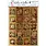 CIAO BELLA CIAO BELLA CHOCOLATE WANDERLUST A4 DELUXE GOLD & VELLUM MIXED PAPER PACK 6 SHEETS