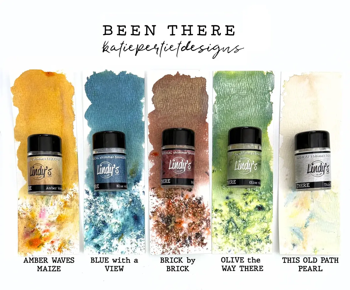 LINDY'S STAMP GANG LINDY'S STAMP GANG KATIE PERTIET'S BEEN THERE SHIMMER SHAKER SET