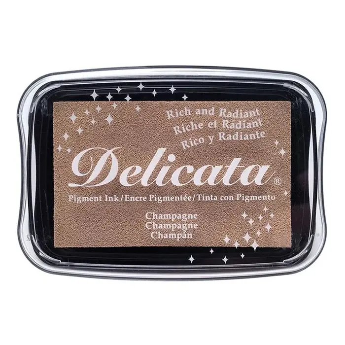TSUKINEKO TSUKINEKO DELICATA PIGMENT INK PAD CHAMPAGNE