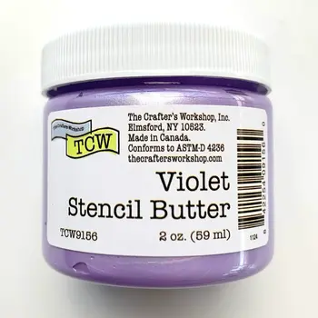 CRAFTERS WORKSHOP THE CRAFTER'S WORKSHOP VIOLET STENCIL BUTTER 2oz
