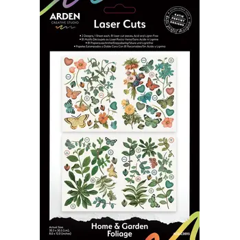 ARDEN CREATIVE STUDIO ARDEN CREATIVE STUDIO HOME & GARDEN 8x12 LASER CUTS FOLIAGE