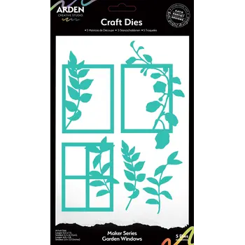 ARDEN CREATIVE STUDIO ARDEN CREATIVE STUDIO MAKER SERIES GARDEN WINDOWS DIE SET
