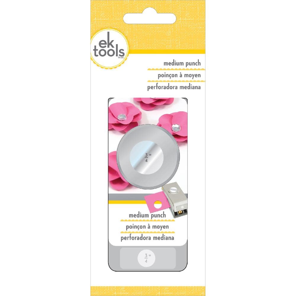 EK SUCCESS EK TOOLS CIRCLE 3/4'' MEDIUM PUNCH