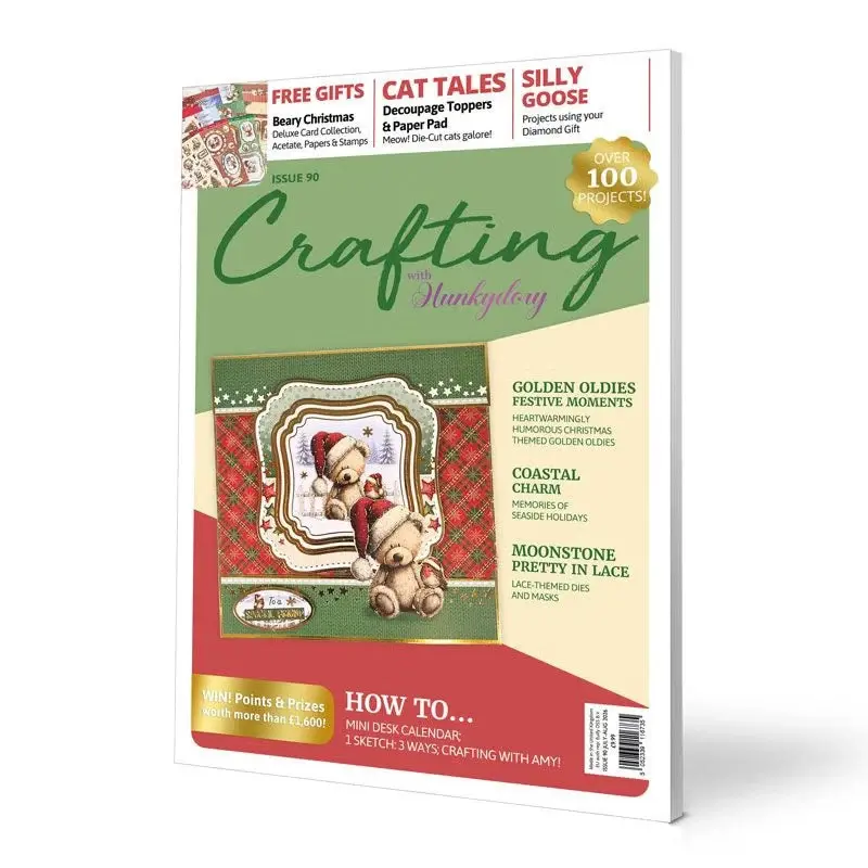 HUNKYDORY CRAFTS LTD. HUNKYDORY CRAFTING WITH HUNKYDORY PROJECT MAGAZINE - ISSUE 90