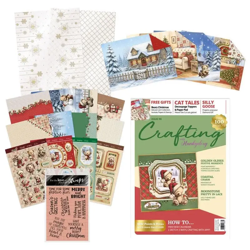 HUNKYDORY CRAFTS LTD. HUNKYDORY CRAFTING WITH HUNKYDORY PROJECT MAGAZINE - ISSUE 90