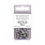 GARY M. BURLIN GARY BURLIN NICKEL DOT MINI METAL BRADS 100/PK