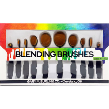 GARY M. BURLIN GARY BURLIN BLENDING BRUSHES 10/PK