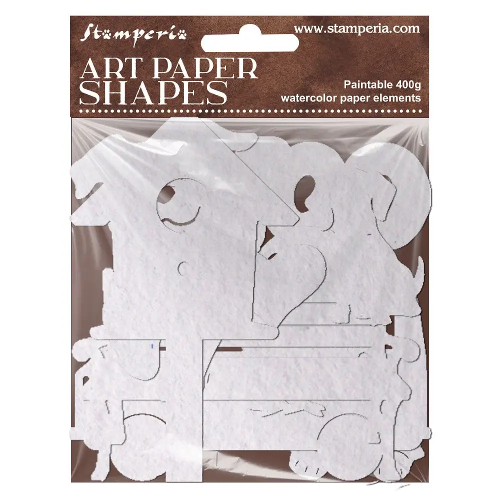STAMPERIA STAMPERIA FURRY FRIENDS 2 SHAPES LASER CUT
