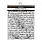 STAMPERIA STAMPERIA COSMOS HANDWRITING 20x25cm STENCIL