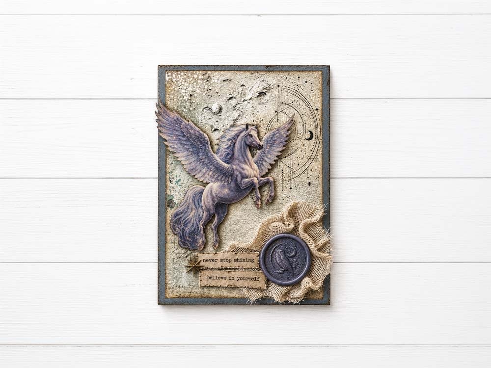 STAMPERIA STAMPERIA COSMOS CLEAR STAMP SET