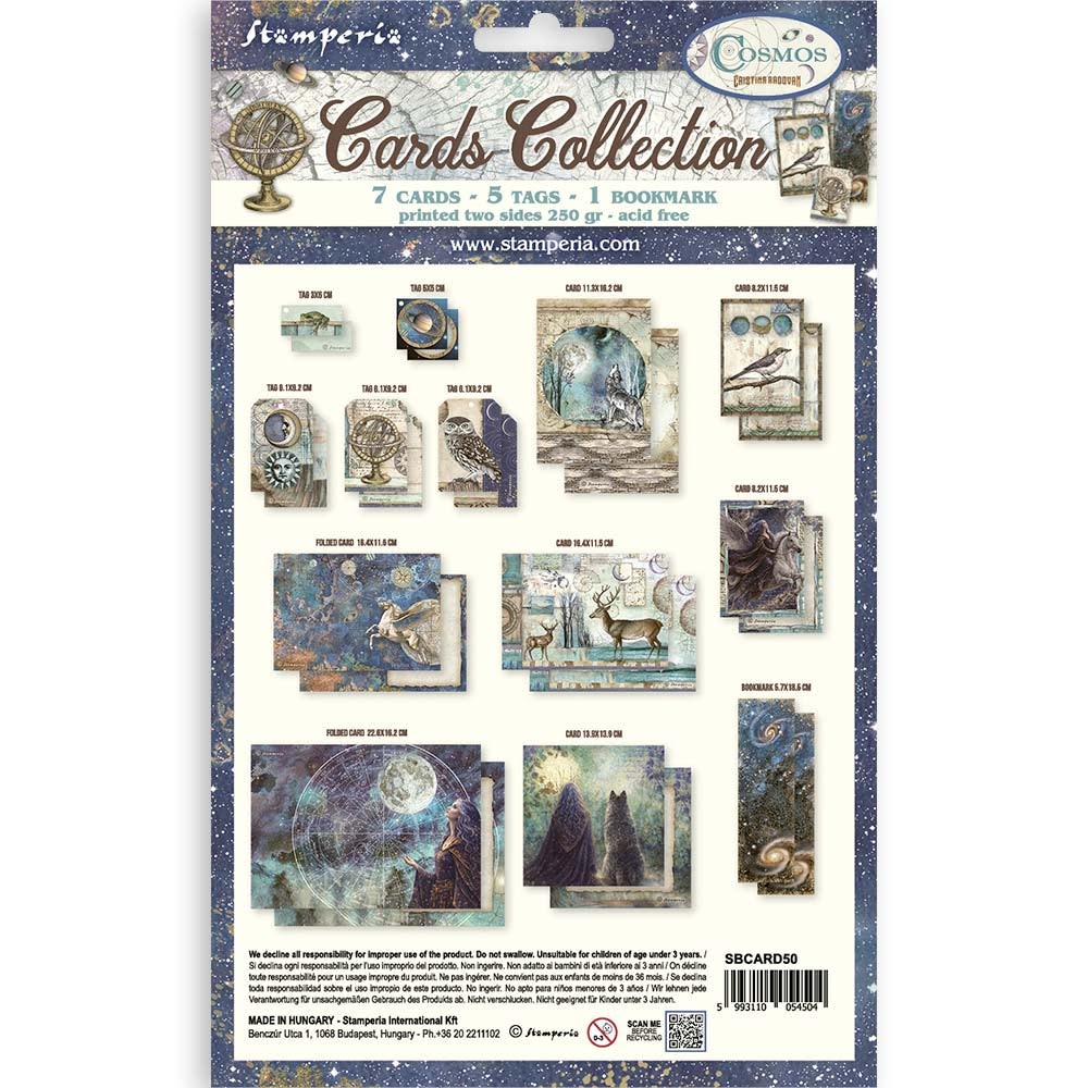 STAMPERIA STAMPERIA COSMOS CARDS COLLECTION