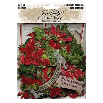 ADVANTUS TIM HOLTZ IDEA-OLOGY CHRISTMAS 2026 BOTANICALS LAYERS 83/PK