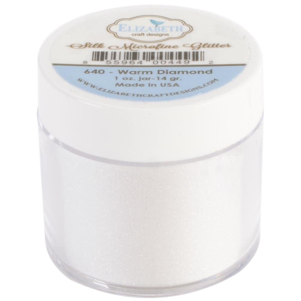 ELIZABETH CRAFT DESIGNS ELIZABETH CRAFT DESIGNS SILK MICROFINE GLITTER WARM DIAMOND GLITTER 1OZ