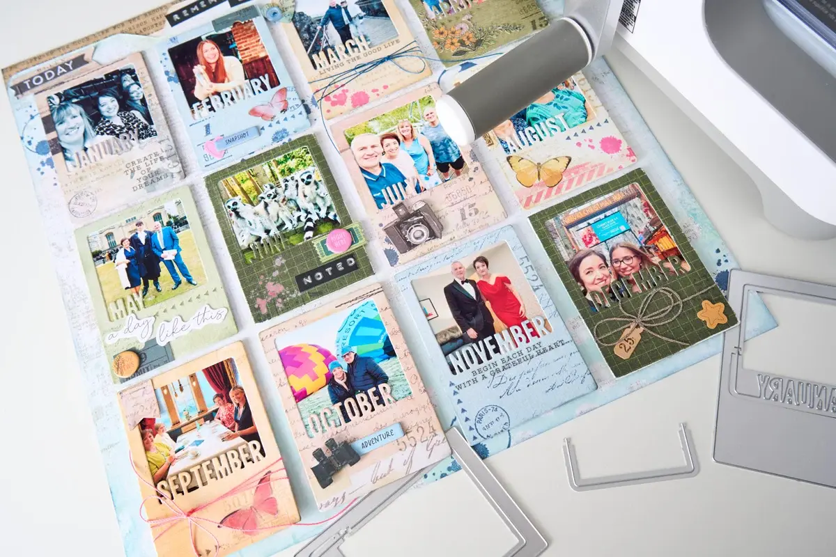 SIZZIX SIZZIX 49 AND MARKET THINLITS SNAP AND SWAP INSTAMATIC DIE SET