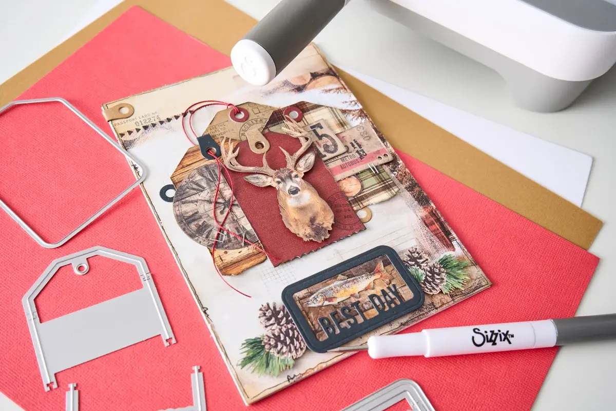 SIZZIX SIZZIX 49 AND MARKET THINLITS SNAP AND SWAP INSTAMATIC DIE SET