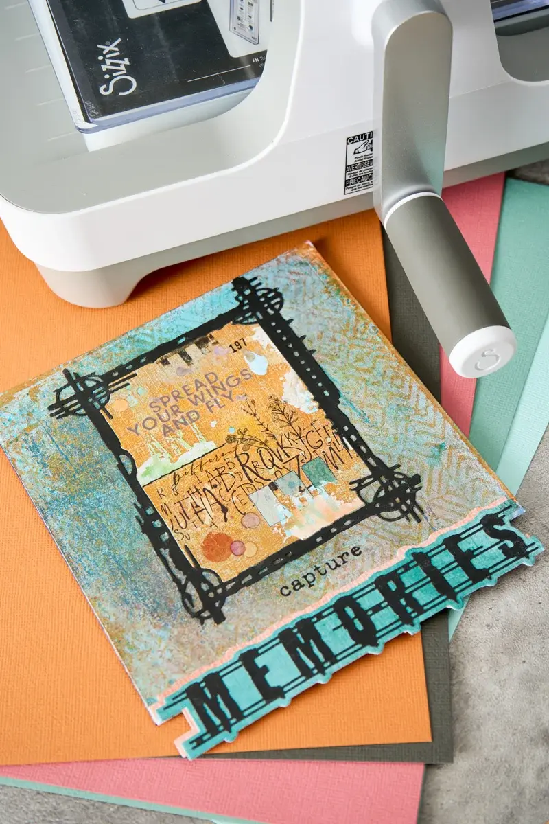 SIZZIX SIZZIX SETH APTER THINLITS FRAMED DIE