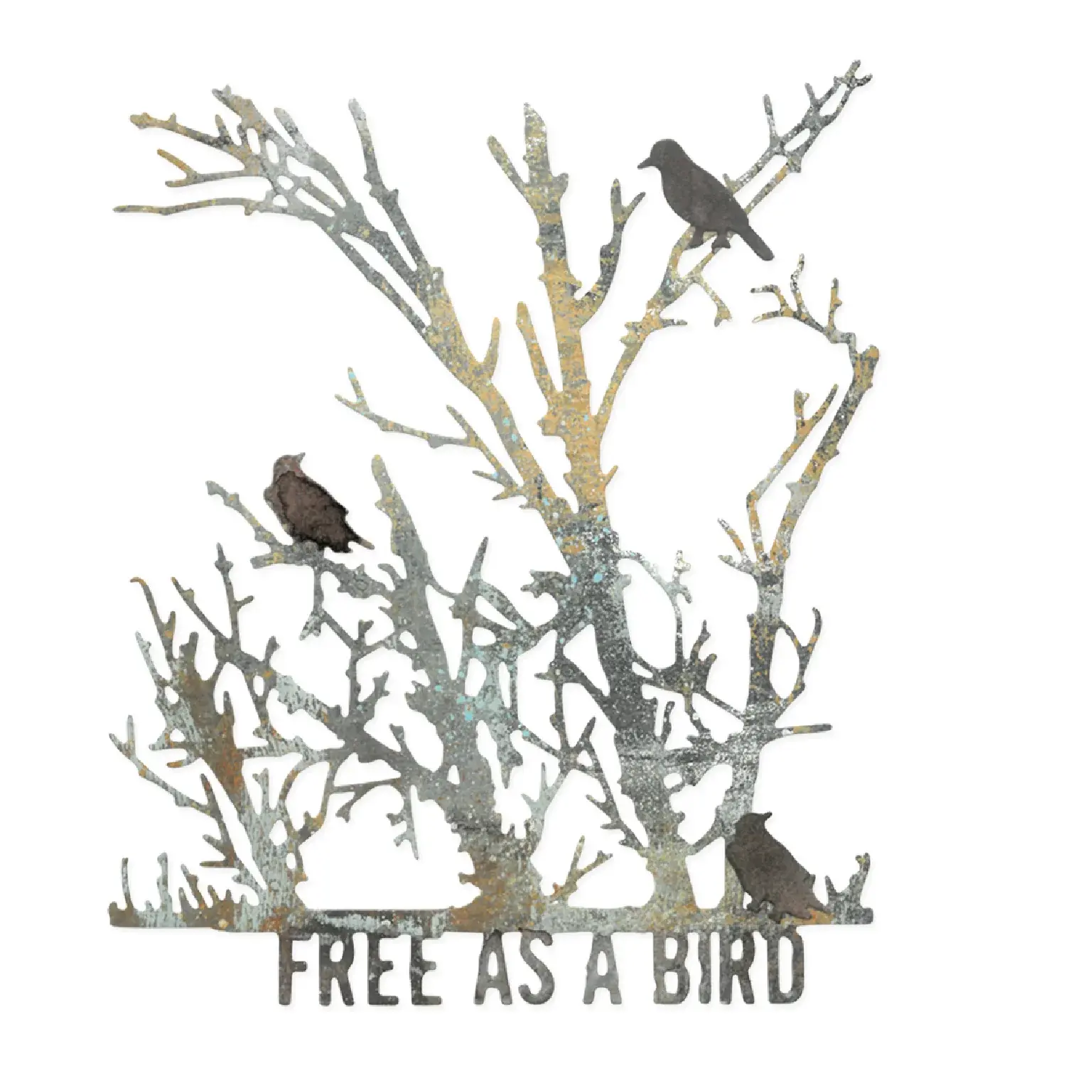 SIZZIX SIZZIX SETH APTER THINLITS FREE BIRD DIE SET