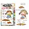 AALL & CREATE AALL & CREATE JANET KLEIN #1508 AUTUMN DAYS A7 CLEAR STAMP SET