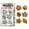 AALL & CREATE AALL & CREATE AZ LINE #1528 TOMBENT LES FEUILLES A6 CLEAR STAMP SET