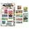AALL & CREATE AALL & CREATE AUTOUR DE MWA #1535 HOUSE OF CRAFTERS A6 CLEAR STAMP SET