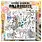 AALL & CREATE AALL & CREATE AUTOUR DE MWA #280 ENCODED STARS 6X6 STENCIL