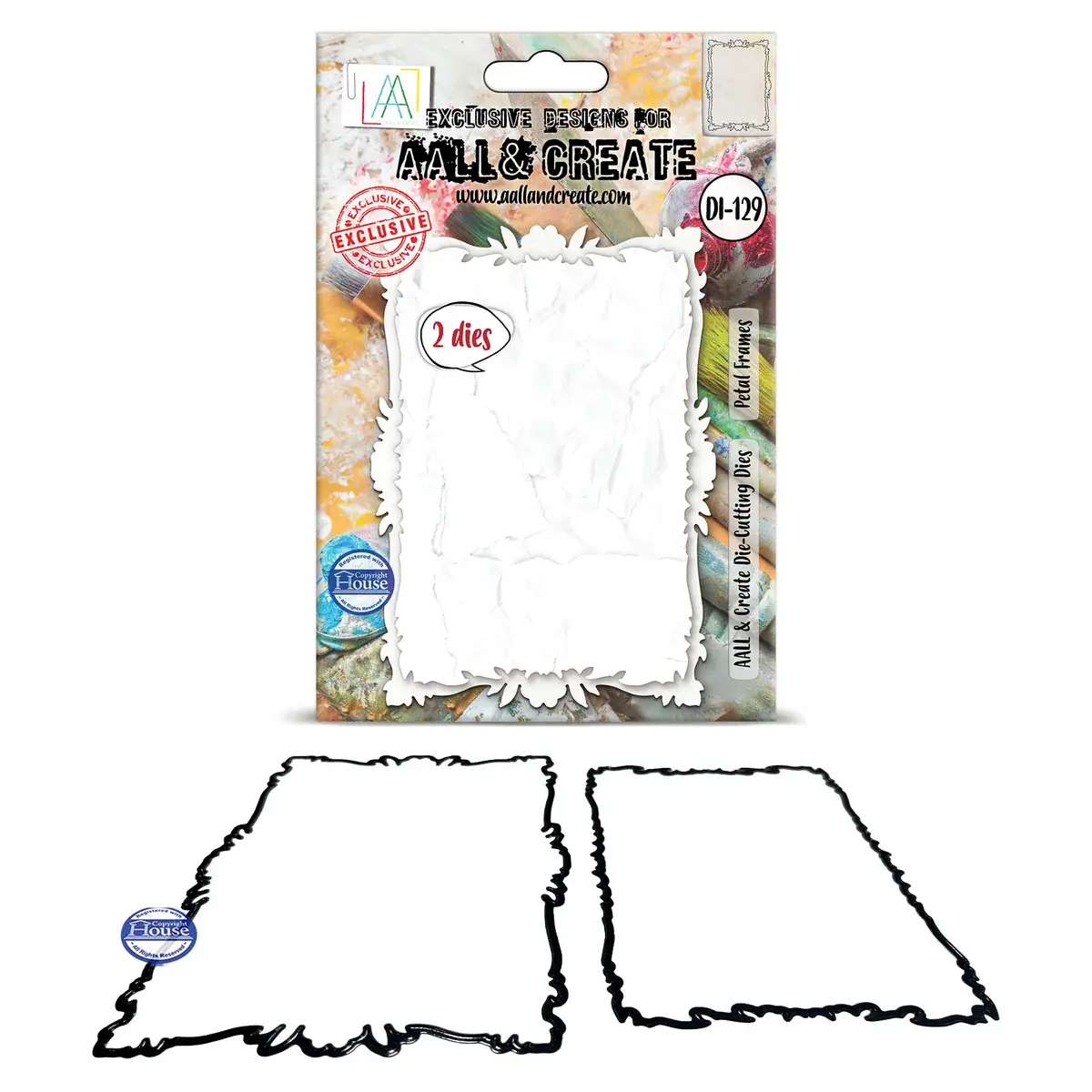 AALL & CREATE AALL & CREATE #129 PETAL FRAMES DIE SET
